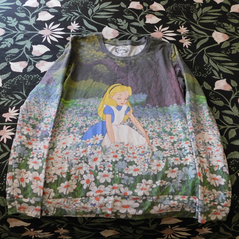 Disney Alice in Wonderland sweatshirt